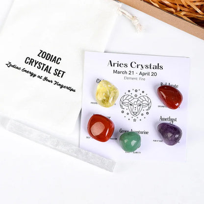 Constellation Crystal gift set ,nature crystal healing