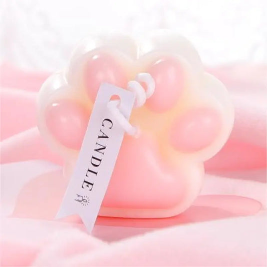 Cat”s paw  candle wax play is handmade